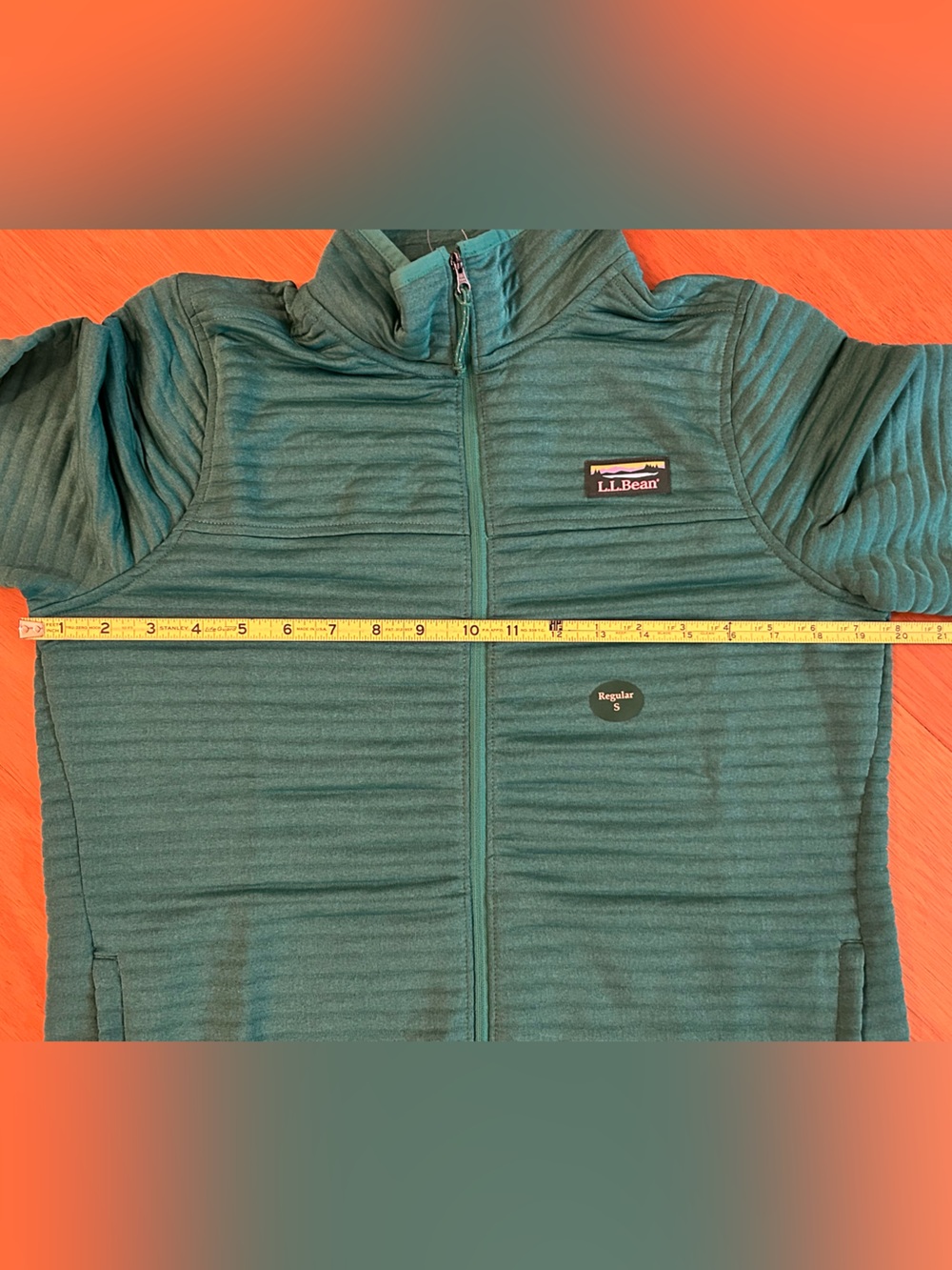 L.L. Bean AirLight Jacket Green Womens Size Small - Picture 7 of 9